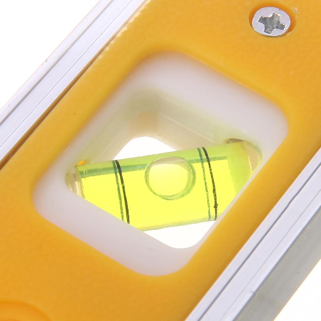 Set de instrumente cu riglă cu triplă măsură, din plastic, cu nivel cu bule de aer ușoară, nou