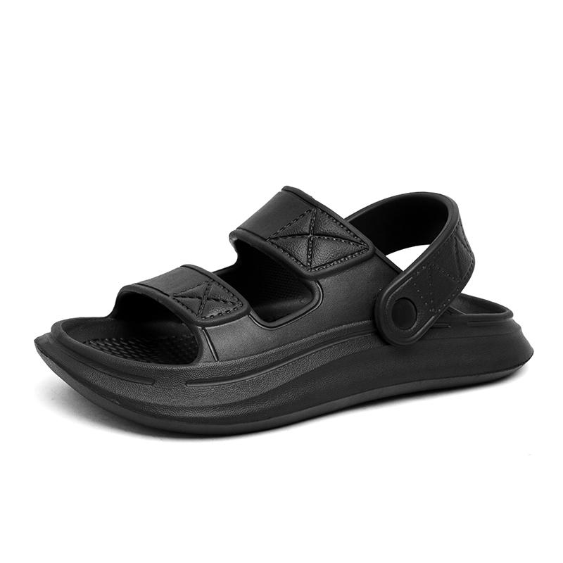 Fashion Slippers for Men, Summer Outer Wear, Non-Slip, Anti-Odor, Thick-Soled Sandals, Men's Summer Outdoor Dual-Use Beach Sandals