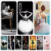Ballet Dancer Watercolor Silicon Call Phone Case For Xiaomi Redmi Note 14 13 12 12S 11 Pro Plus 11S 10 10S 11T 11E 4G 5G Soft Co