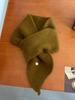 Cross scarf scarf autumn and winter versatile neck protection scarf foreign style matching scarf