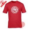 Dharma Initiative Swan Logo T-shirt Lost Tv Series Retro Coolness Summer Breathable Camisetas Nostalgia Retro Street Fashion Top