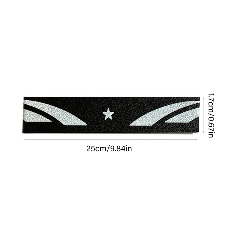 Badminton Racket Frame Protector Sticker Outdoor Fashion Frame Protection PU Racquet Guard Tape Sports Accessories