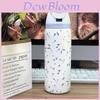 Hello Kitty Kuromi Butterfly Knot Floral Print Stainless Steel Insulated Cup With Lock Clip For Outdoor Activities