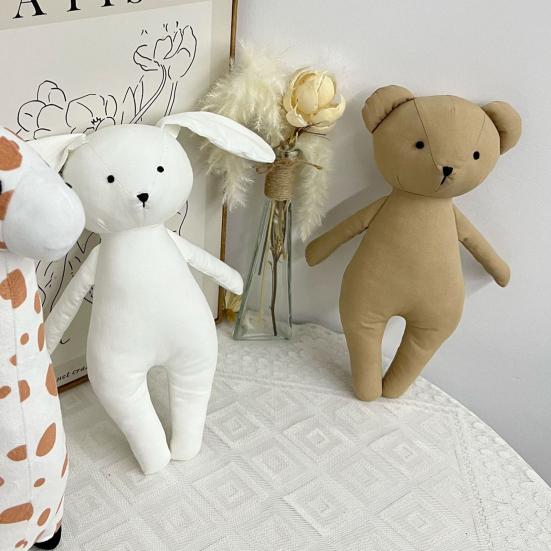 

Плюшевая кукла с длинными ушами кролика, изысканная плюшевая игрушка из полипропилена, хлопка, полностью наполненная, мягкая игрушка с длинными ушами, кролика, плюша, успокаивающая игрушка в виде животного