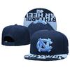 Factory direct sales NCAA Baseball cap with three-dimensional embroidery, flat brim, hip-hop style, sun-shading, adjustable