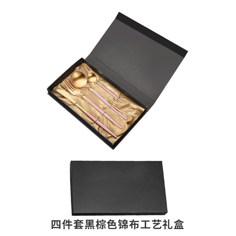 Stainless Steel Knife, Fork and Spoon Western Food Steak Knife Fruit Fork Steak Tableware Dessert Fork Jieyang