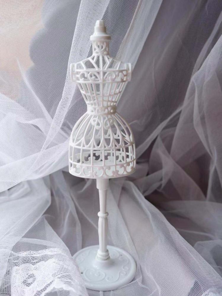 1/6 Hollow Mannequin Doll Clothes Three-dimensional Hanger Clothing Design Display Stand Desktop Decoration Doll Accessories