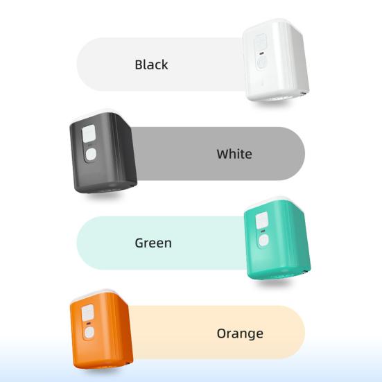 Outdoor Mini Air Pump with LED Light 6 Nozzles Portable USB Inflatables Ring Pool Float Air Mattress Bed Portable