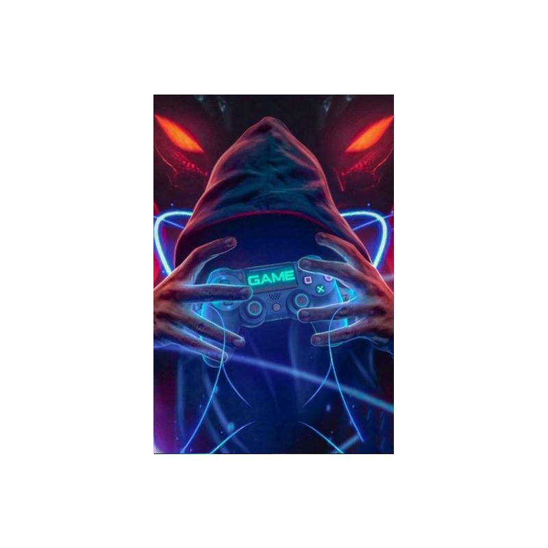 Coole Spielgriff-Leinwandposter und -Drucke, moderne Wandkunstbilder für Bar, Spielhalle, Heimdekoration, Jungengeschenke, Cuadros