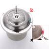 Stainless Steel Tea Medicinal Herbs Hot Pot Seasoning Infuser Strainer Steeper