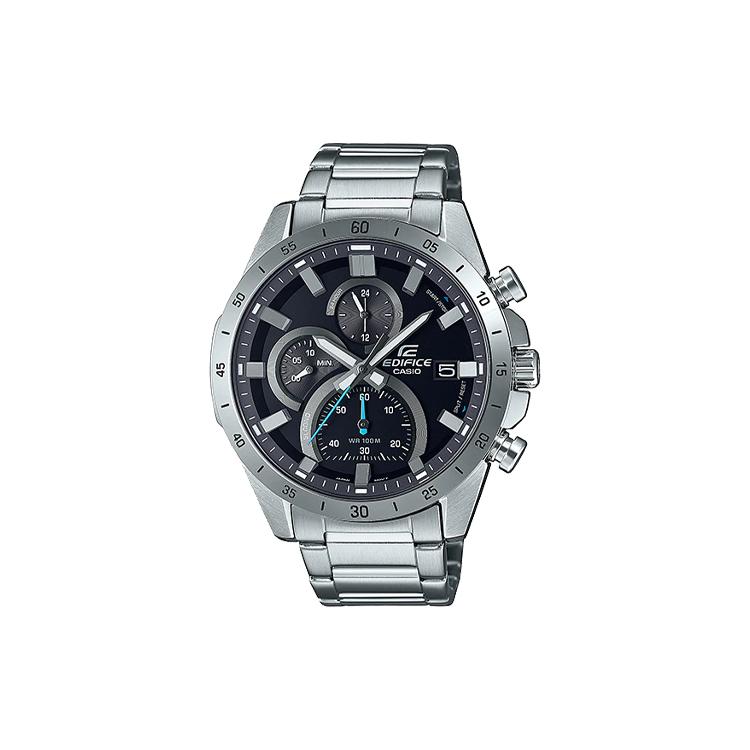

CASIO Men EDIFICE Black Watch EFR-571D-1AVU EFR-571D-1AVU Black Silver Watch Dial