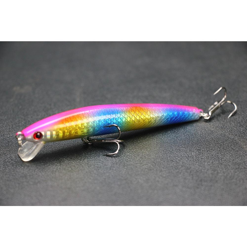 Luya Bait Mino 10cm/9g Floating Water Sound Bead Simulation Bait Hard Bait Bait Luya Bait Mino