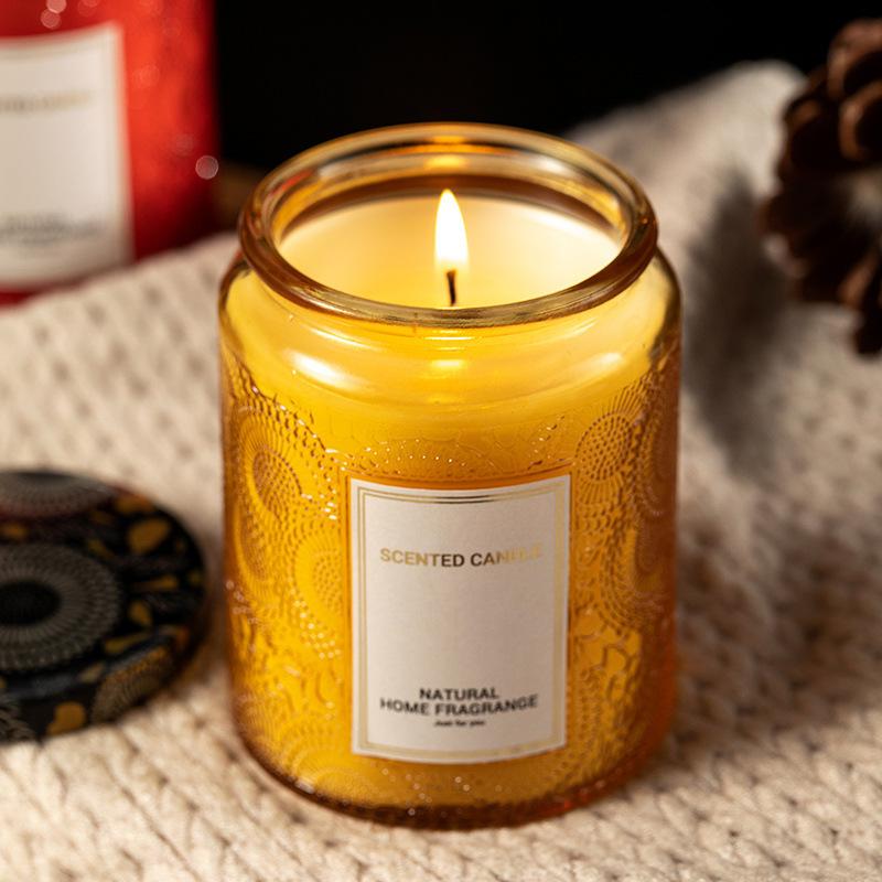 Embossed Scented Candles, Premium Gifts, Birthday Souvenirs, High-value Decorative Gift Ornaments