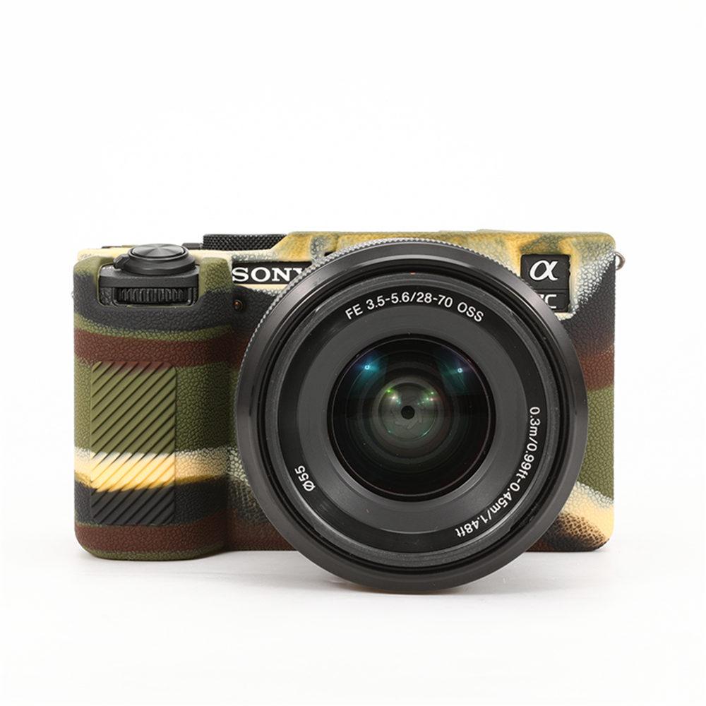 Pro Sony A7C2 Měkké Gumové Silikonové Pouzdro Pro Sony A7CII Alpha 7C II Brnění Kryt Těla Digitálního Fotoaparátu Kůže