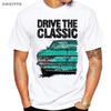 Sommer Herren Kurzarm Fahren Sie den Klassiker Corvair 2. Gen 1966 Vintage T-Shirt Junge Weiße T-Shirts M