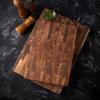 Premium Teak Edge-Grain Cutting Board: High-Quality Solid Wood, Kitchen-Specific, Durable Design.