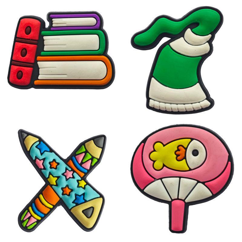 Detachable Cartoon Shoe Flower Buckle Decoration for Hole Shoes