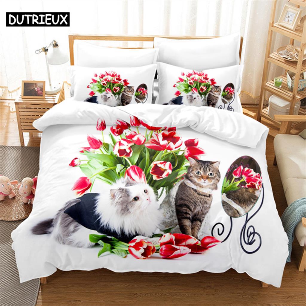 Comforter Eagle Rose Queen Bedding Set Kids Bedding Digital Printing King Size Bedding Set