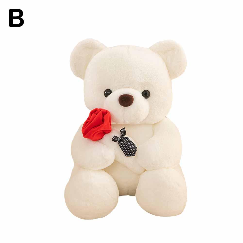 

25cm Kawaii for Valentines Day Gift Teddy Bears Stuffed Animal Rose Bear Doll Valentine s Day Gift for Girlfriend