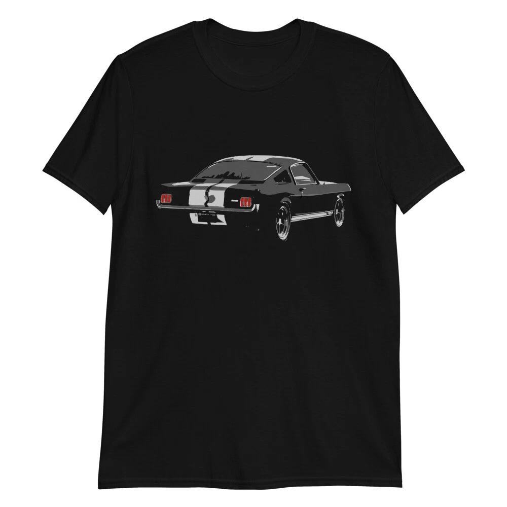 1965 Mustang Fastback Short-Sleeve Unisex T-Shirt M