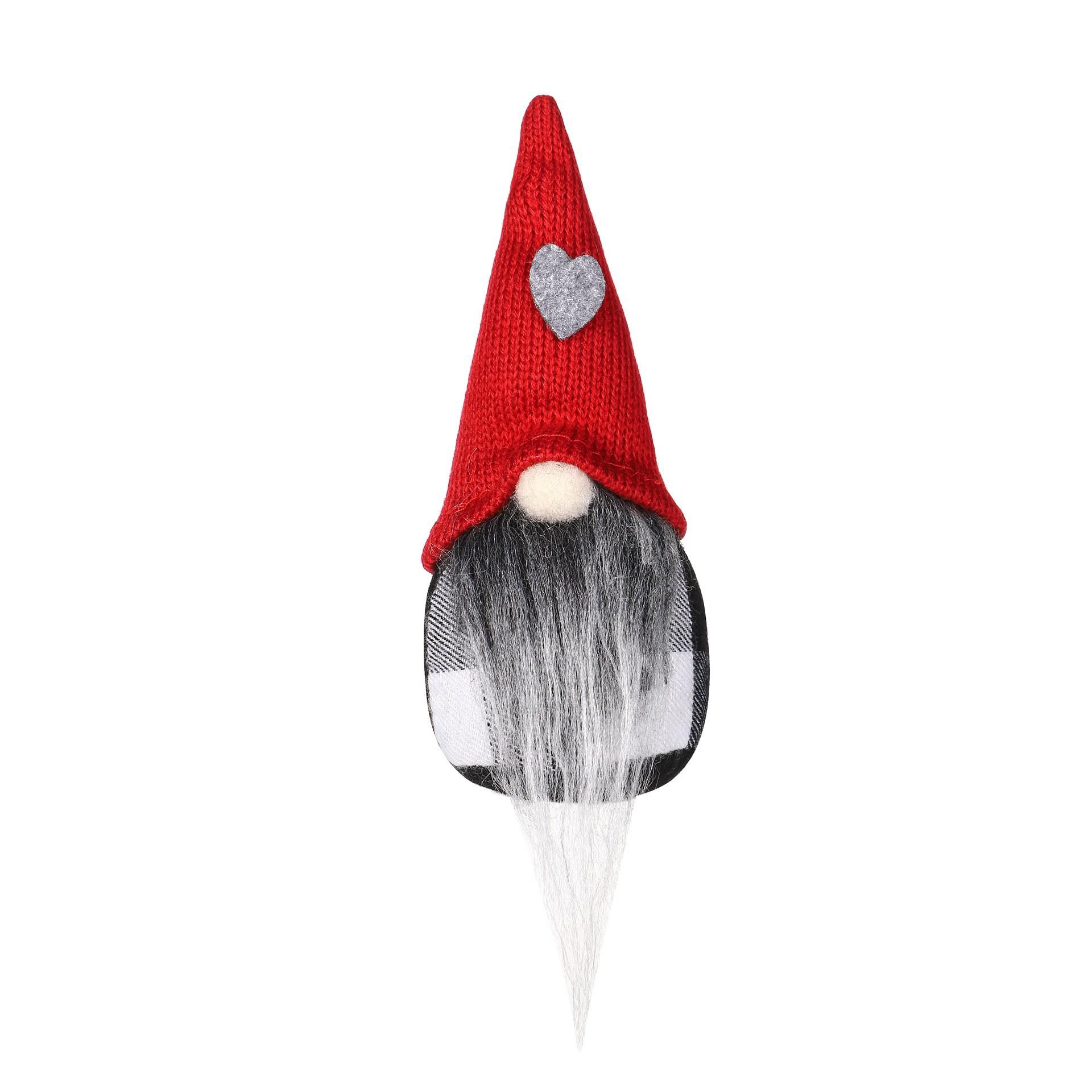 European Christmas Tree Faceless Gnome Doll Ornament - Cute Fabric Decoration