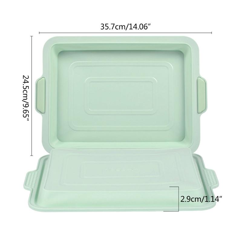 Silicone Rectangular Mold Set Silicone Cake Molds Baking Moulds Bread Tray Molds Non-stick Baking Accessories for Baking
