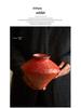 Tao Mei Ji Handmade Wabi-Sabi Style Ceramic Vase for Zen Flower Arrangements