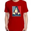 Linux Tux Penguin Tux Linux Pc Computer Geek Geeky Nerd Funny Shirts Graphic Tee Summer Short Sleeve Tee Cotton Printed Tshirt