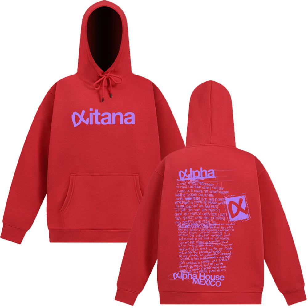 Singer Aitana Ocana Tour 2025 Hoodie Men Women Fashion Aesthetics Long-sleeved Casual Winter Oversized Pullover Fan Gifts Tops