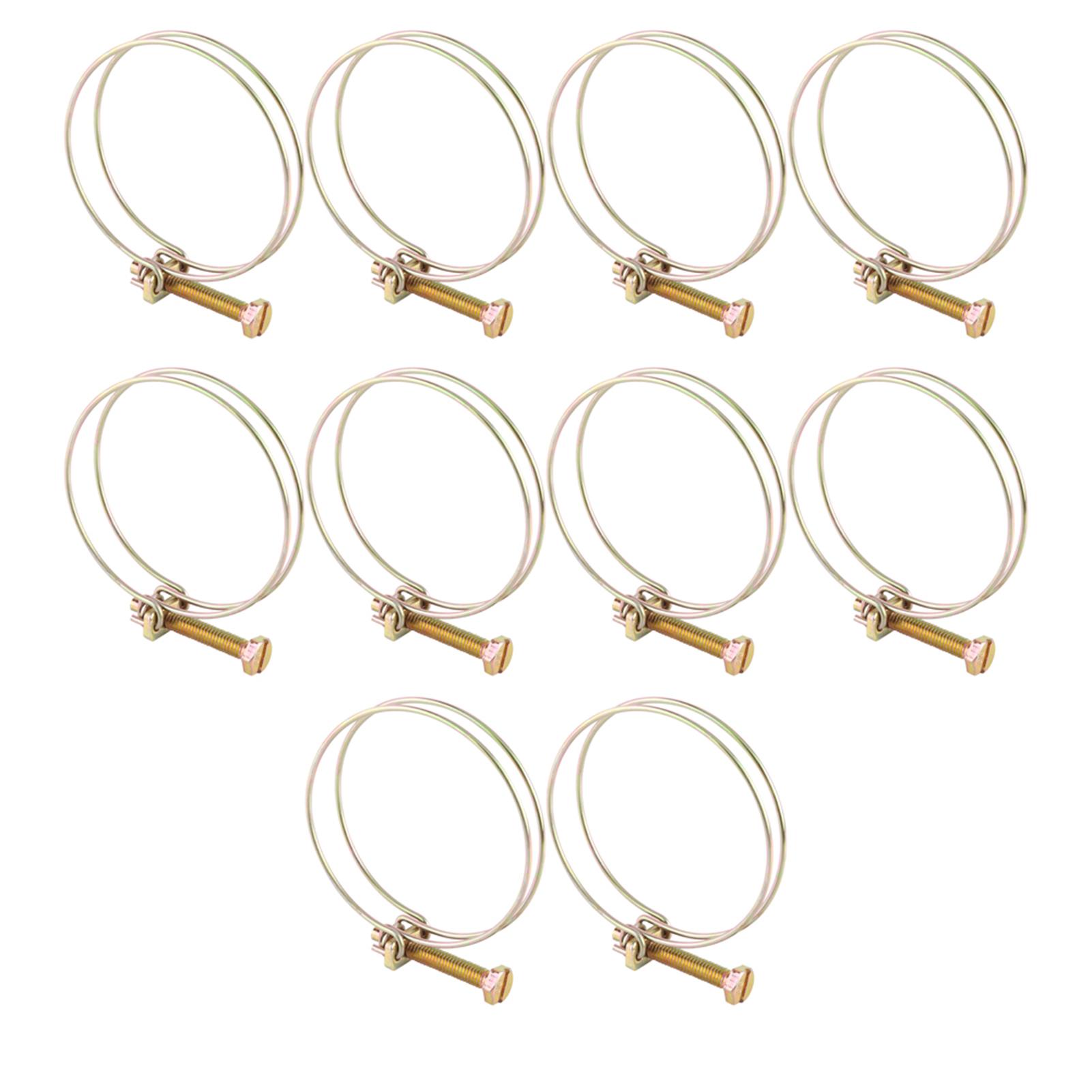 Staal Verstelbare Schroefklem Waterslang Pijpklem Hoepel Loodgieterswerk (59mm64mm)