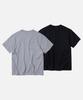 FRIZMWORKS Og Athletic T-Shirt 2Pack _ Gray + Black