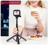 XS22 Extension Pole Tripod & Selfie Stick with Metal Tablet Phone Clip