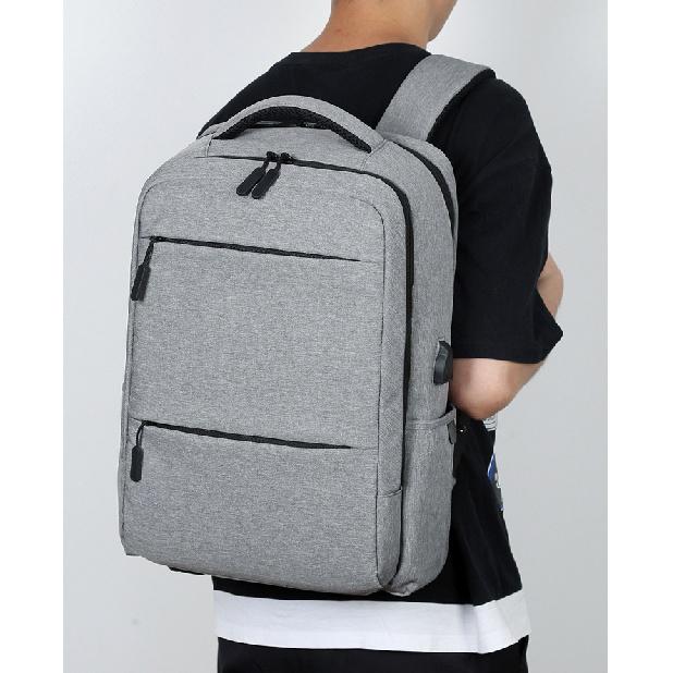 Vattentät slitstark ryggsäck med stor kapacitet avslappnad reseryggsäck unisex student laptop