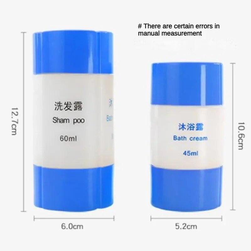 3/4 In 1 Travel Lotion Dispenser Refillable Bottles Set Portable Shampoo Shower Gel Cosmetic Bottle Creative Empty Bottles