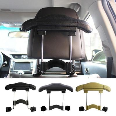 Clothes Rack For Car Small Car Clothes Rack Retractable Vehicle Coat Hanger Compact Auto Headrest Coat Hangers Car Seat Coat