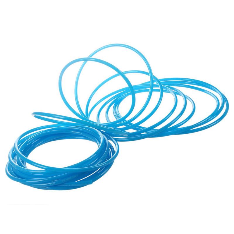 A96I-5Stk 10M 32,8Ft 6mm x 4mm Pneumatischer Polyurethan PU Schlauch Rohr Blau