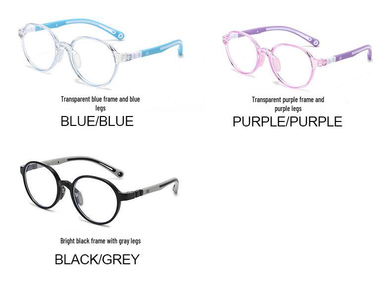 Ultralight Eyeglass Frames for Kids - Anti-Slip, Prescription Ready for Myopia, Astigmatism & Hyperopia