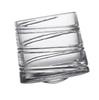 Bicchiere da whisky rotante, Bicchiere tumbler in cristallo per whisky/scotch/bourbon, Bicchieri di cristallo, Bicchiere da bar, Cocktail/Whiskey Old Fashioned