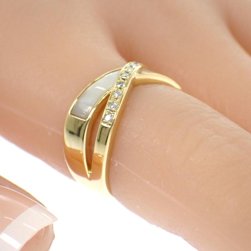 TASAKI  #12(JP Size) ring gold K18 yellow gold Women