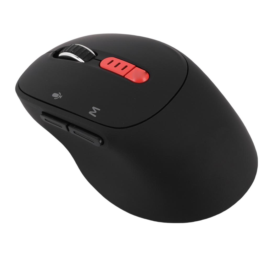 AI Voice Mouse for GPT 6 in 1 Voice Typing Translation Quiet Ergonomic Rechargeable   Wireless Computer Mouse for Desktop PC