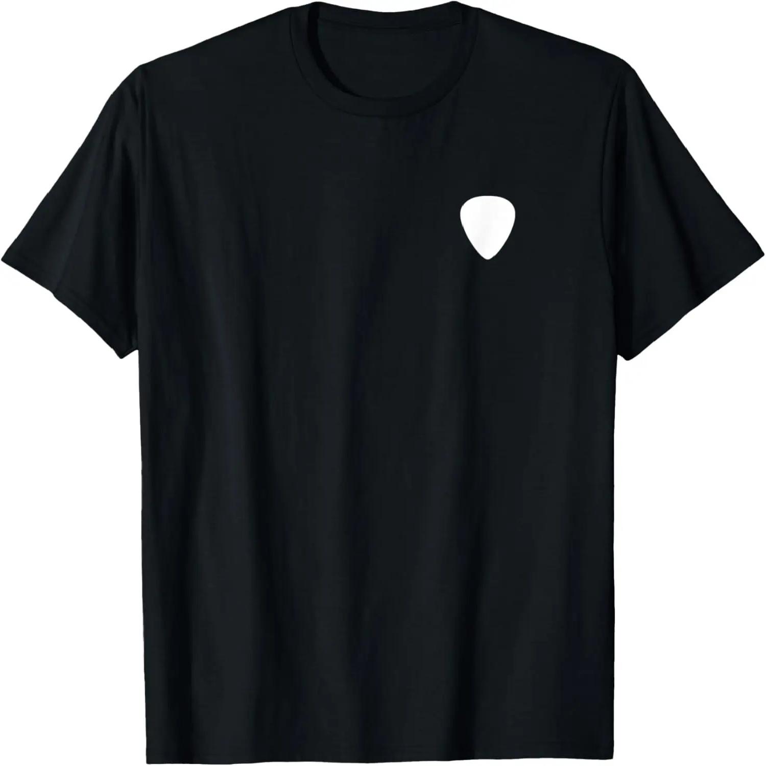 Pick_Plectrum Chest, guitar logo T-Shirt S