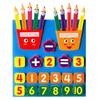 Puzzle Felt Early Education Toys Palm/Pencil Digital Learning Board Addition Subtraction Training Children Enlightenment TMZ