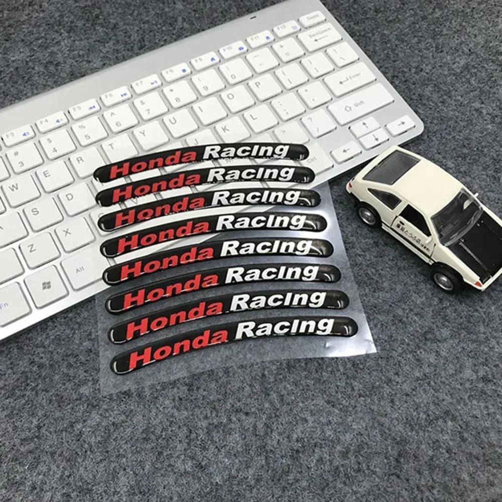 

New Car Stickers Universal Wheel Stickers for Honda Wheel Modification Stickers Motorcycle Reflective Stickers Decor