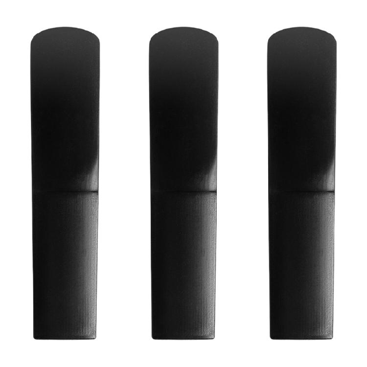 

3PCS Set Synthetic Resin Clarinet Reed with Enhanced Toughness Safe Saxophone Stalk Resin Texture for Extended Use