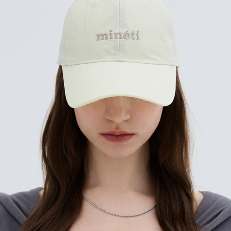MINETI Nylon Logo Ball Cap Y 10625 MT