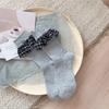 Female Spring and Autumn New Trend Cloth Standard Assorted Plaid Tube Stack Socks