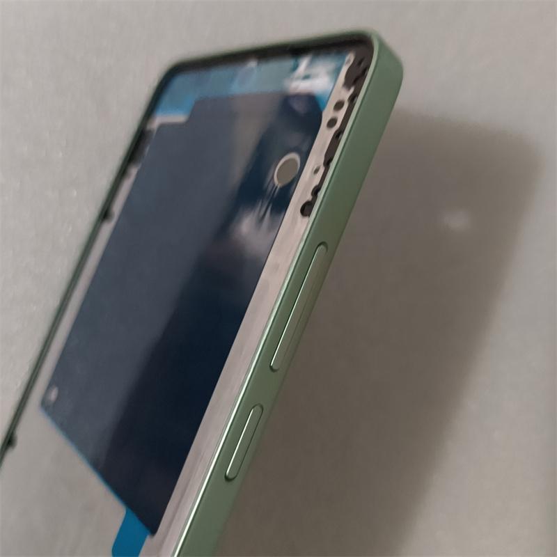Middle Frame For Xiaomi Redmi Note 13 4G 5G LCD Front Frame Housing Bezel With Power Volume Button Replace