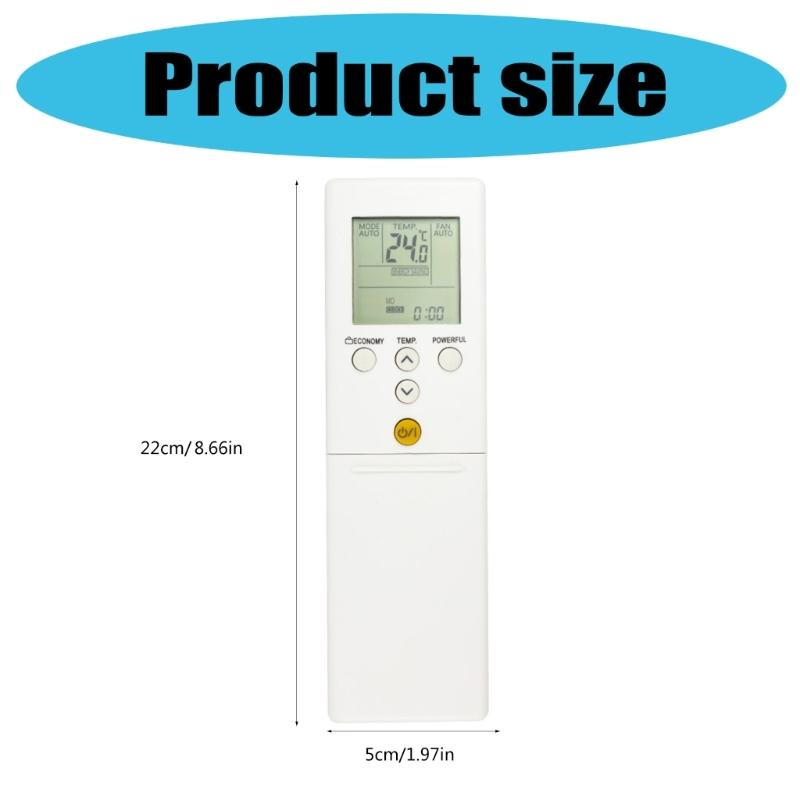 User Friendly Remote Controller for ASUG15LZBS AR-RED1U AR-REF3E Air Conditioner Multiple Model Strong Transmission