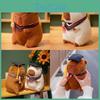 Cartoon Capybara Graduation Plush Toy Soft Doll Graduation Season Student Gift