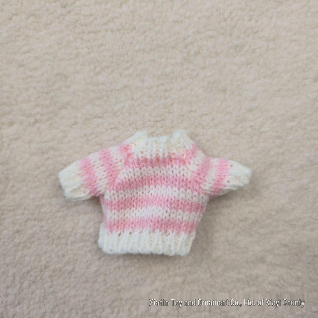 10cm West Highland Hund Baby Docka Bomull Ersättning Tröja